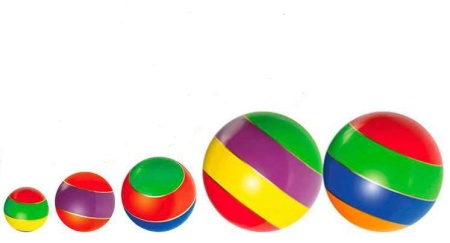 Купить Мячи резиновые (комплект из 5 мячей различного диаметра) в Сясьстрое 